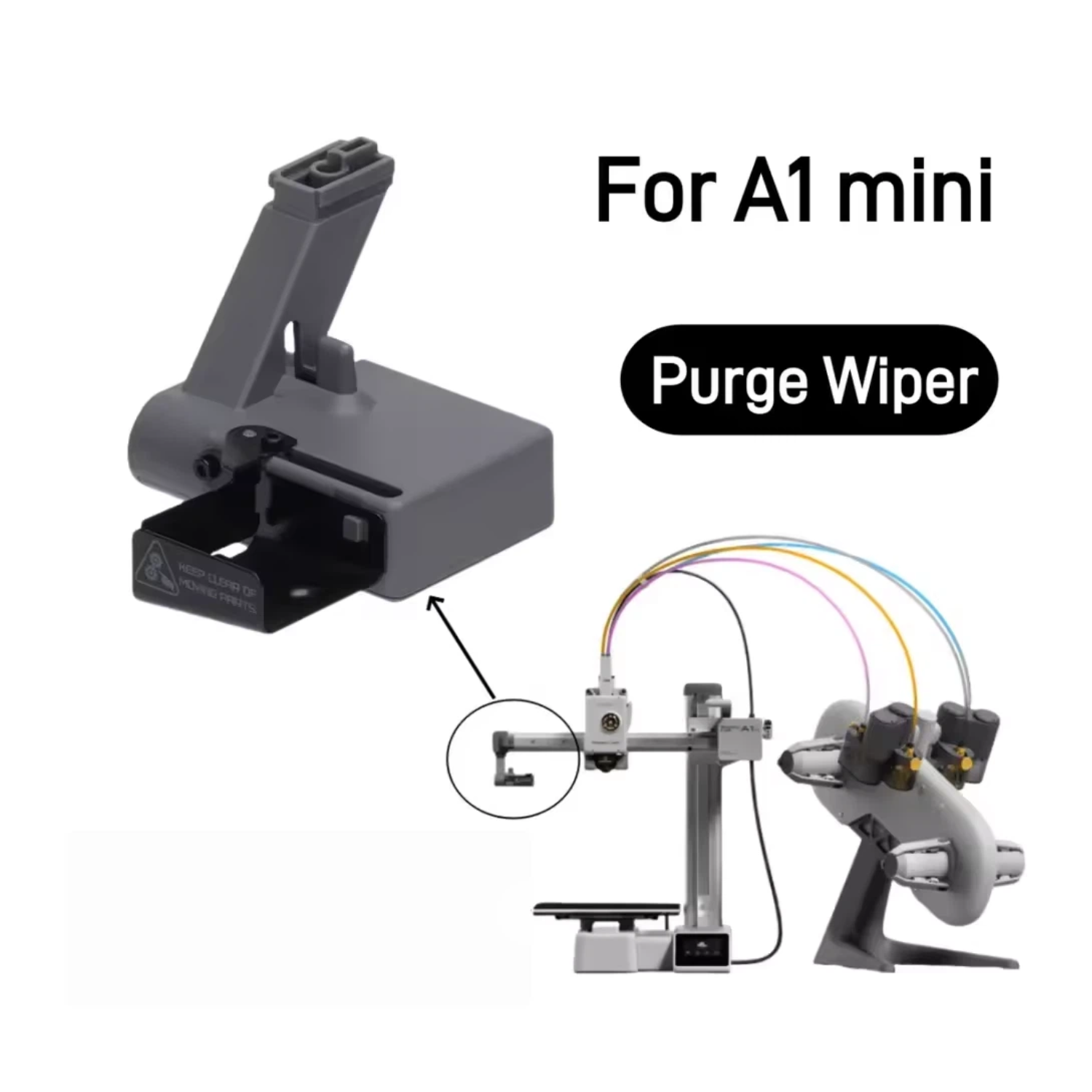Purge Wiper For Bambu Lab A1A1 Mini