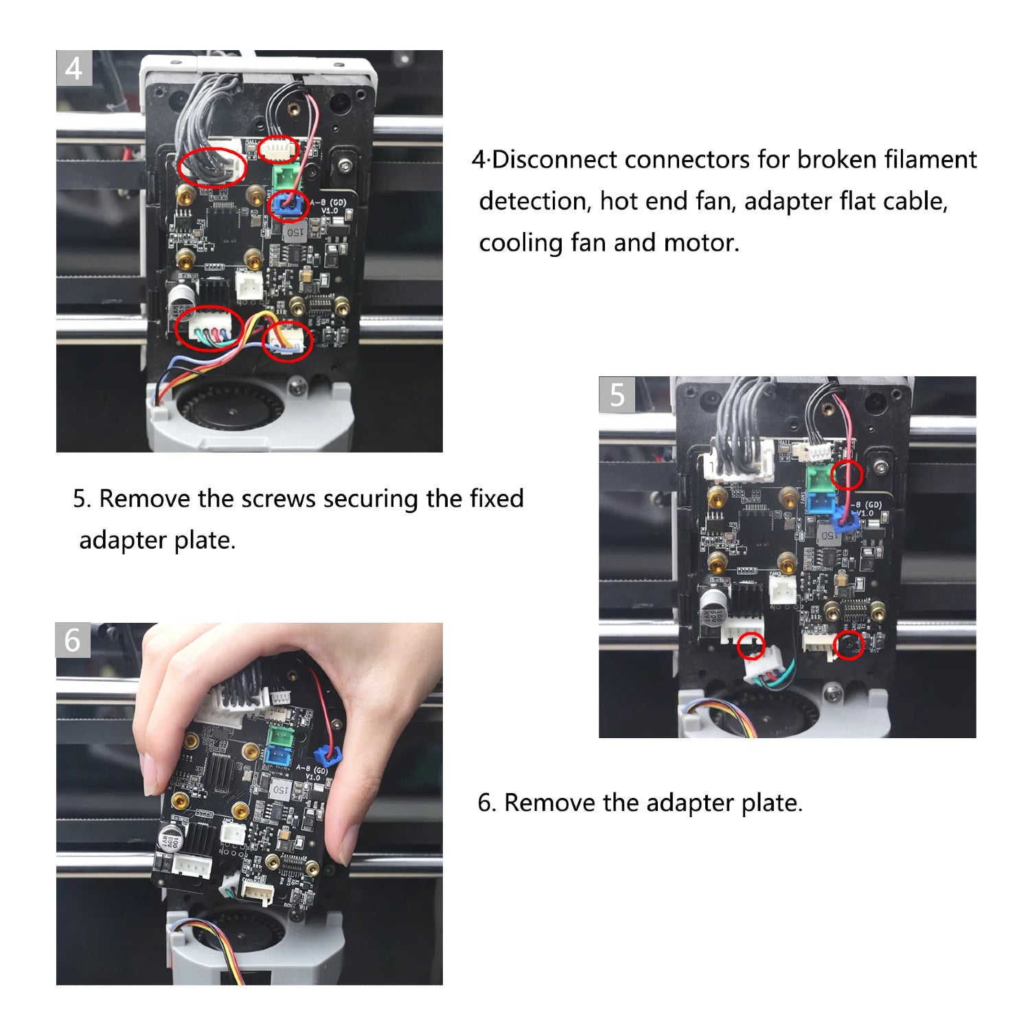 QIDI Plus4 extruder board