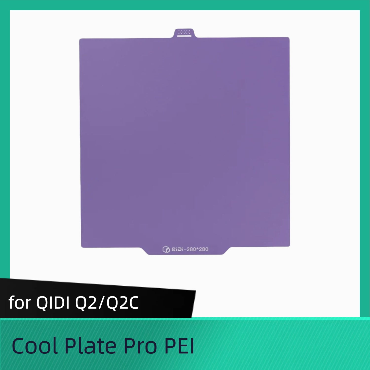for QIDI Q2 Cool Plate Pro PEI