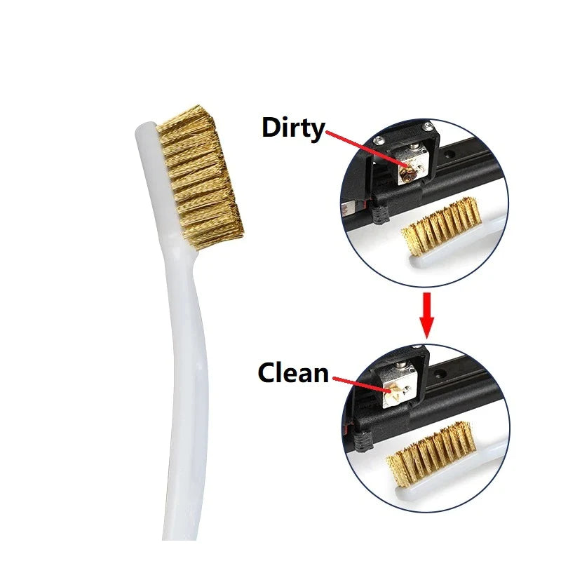 3D Printer Cleaner Toothbrush Tool for Nozzle – P3D