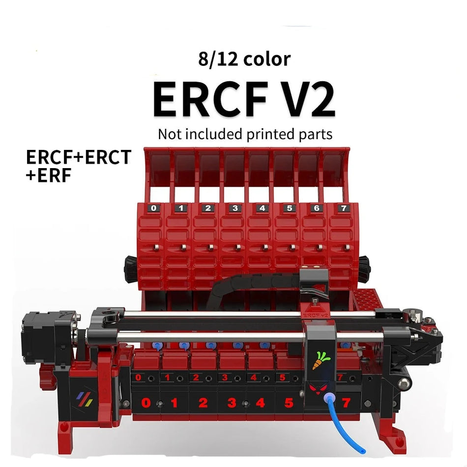 Voron ERCF V2 8/12 Chanel Multi-colors Printing