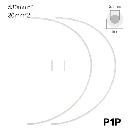 PTFE Tube For Bambu Lab P1P/AMS/A1 Mini