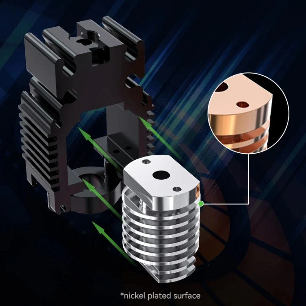 Ender-3 V3 SE/KE Hotend with Quick-swap Nozzle