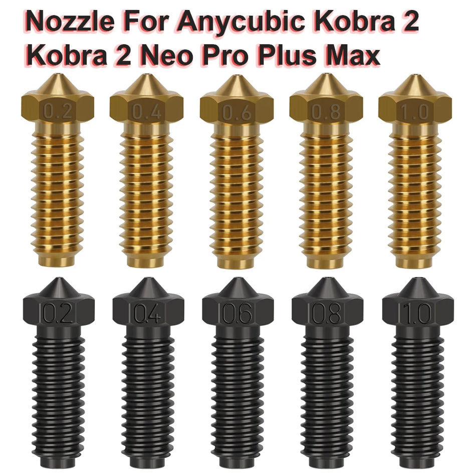 5pcs Anycubic Kobra 2 Nozzles