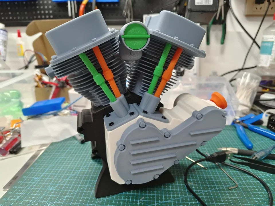 Bambu Lab Engine Model Components Kit 005 – P3D