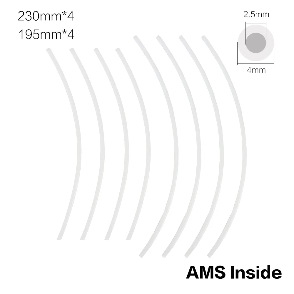 PTFE Tube For Bambu Lab P1P/AMS/A1 Mini