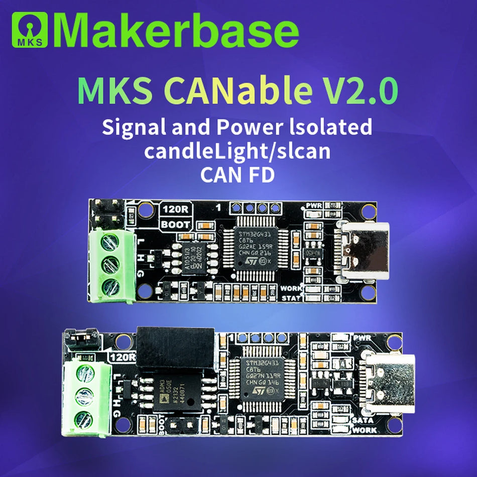MKS CANable 2.0 USB to CAN Adapter