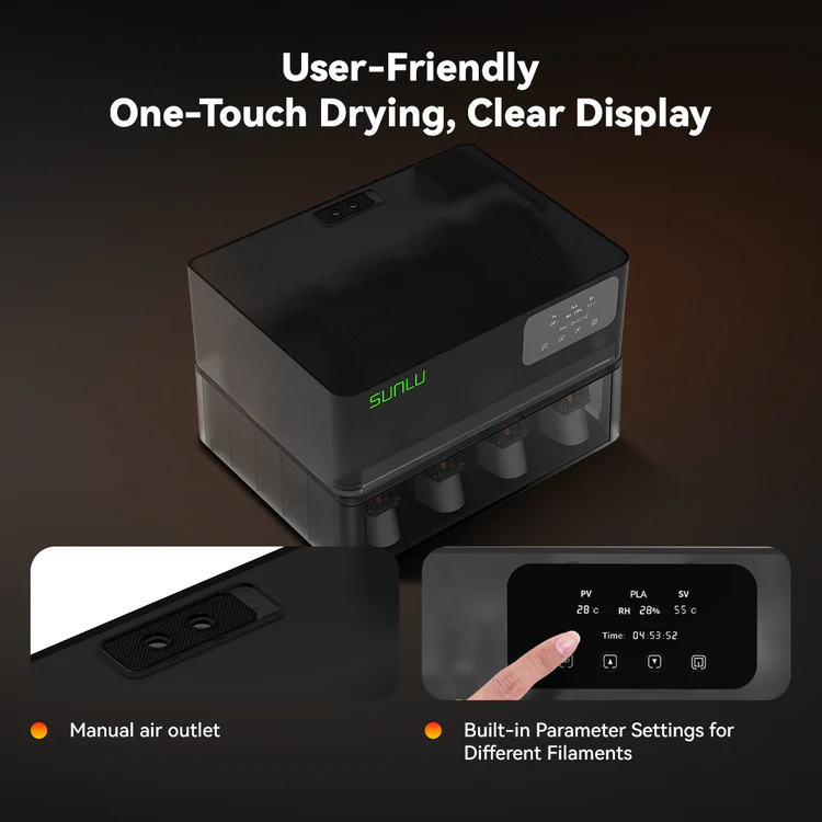 SUNLU AMS Heater Upgraded your Bambu AMS