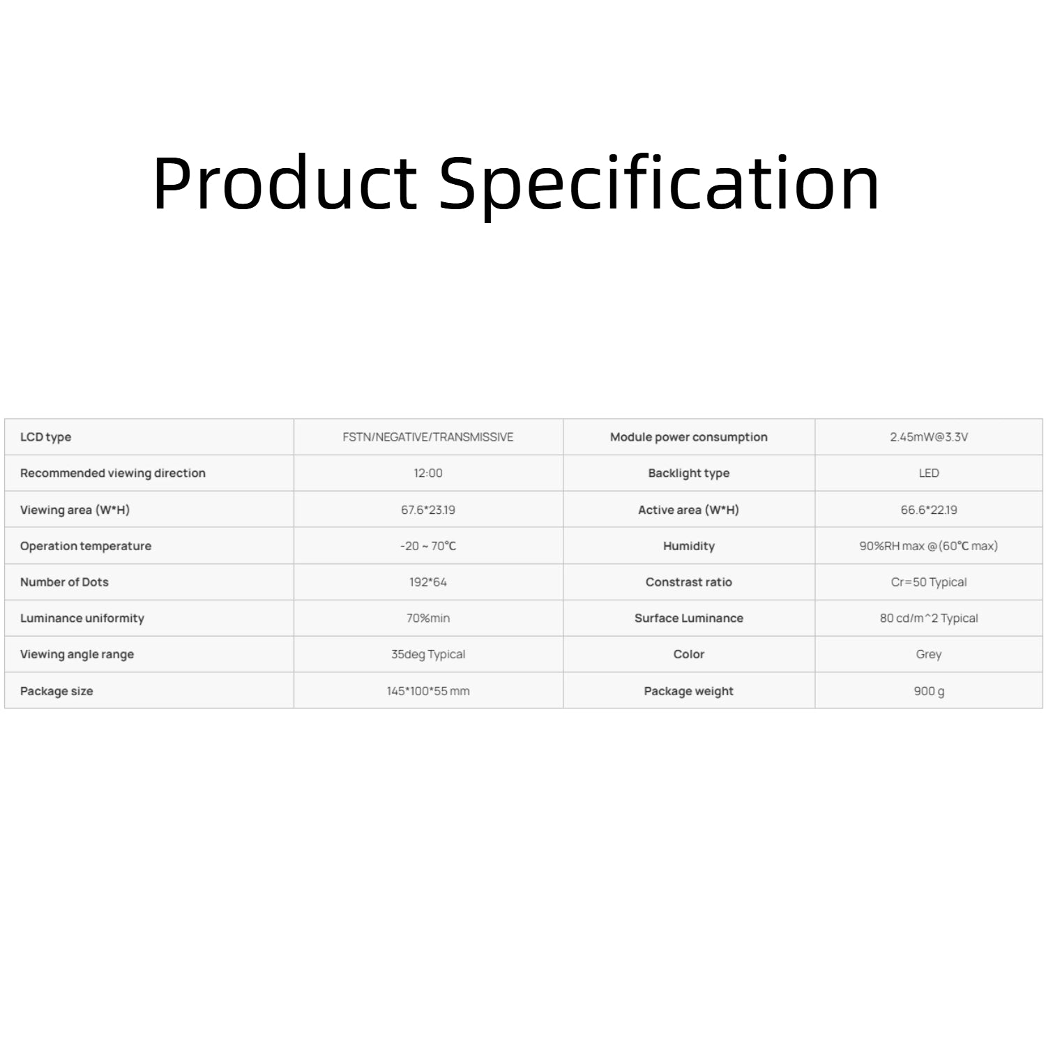 Screen Display Compatible for Bambu Lab P1 Series