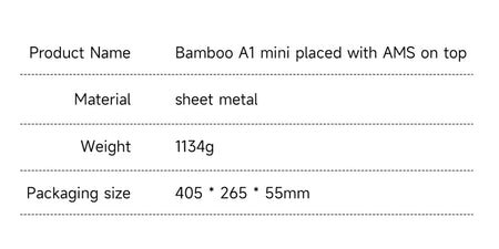 Top Bracelet AMS Hold For Bambu A1 Mini