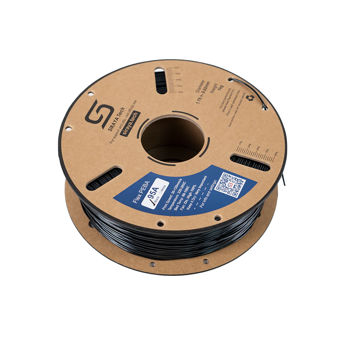 for_SIRAYA_TECH-Fibreheart_Rebound_PEBA_95A_Black_Elastic_filament