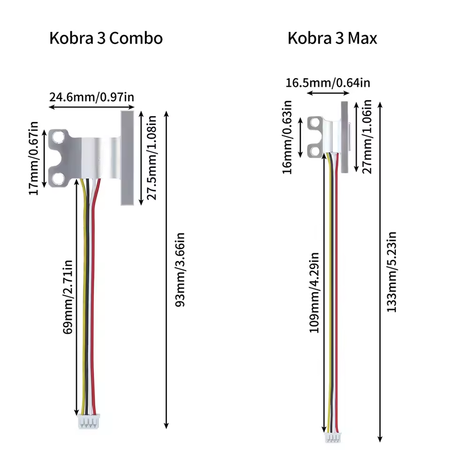 For Anycubic Kobra 3 Max Kobra 3 Combo Strain Gauge 