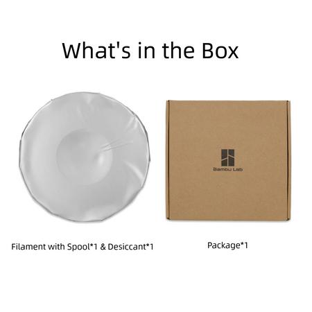 0.5KG With filament Spool box