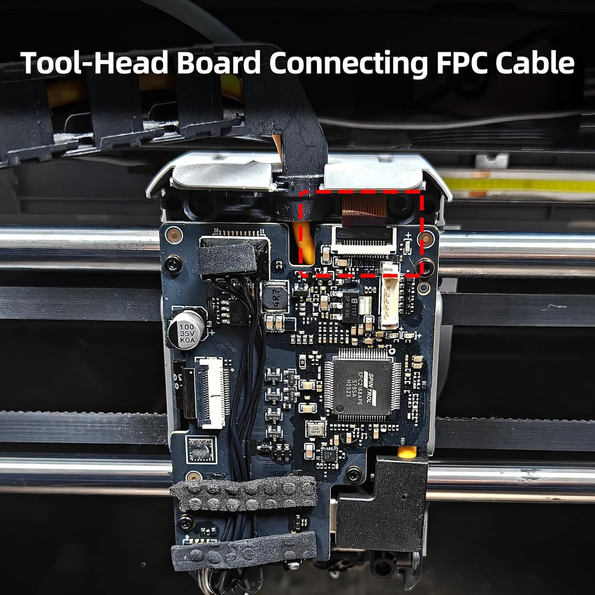 3D Printer Lab P2S TH Adapter Toolhead Board