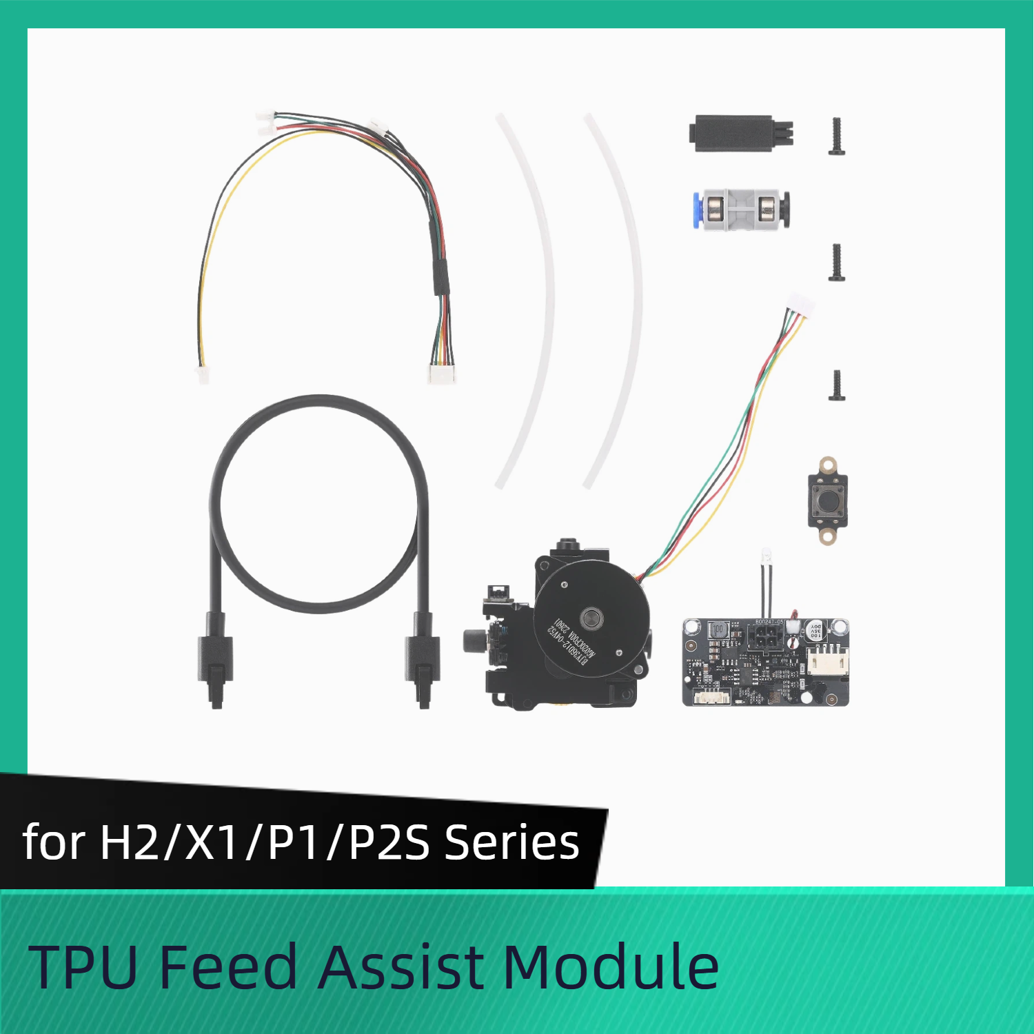 Bambu Lab TPU Feed Assist Module for H2/X1/P1/P2S Series – P3D