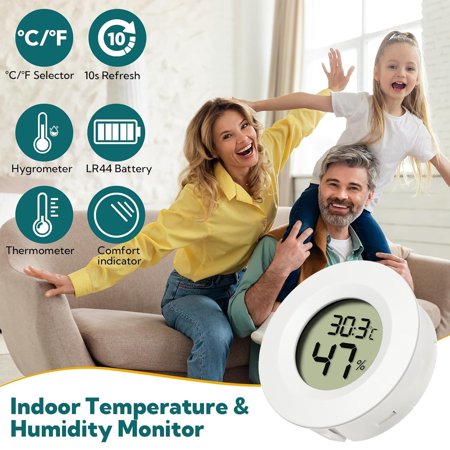 Bambu Lab Electronic Temperature and Humidity Meters