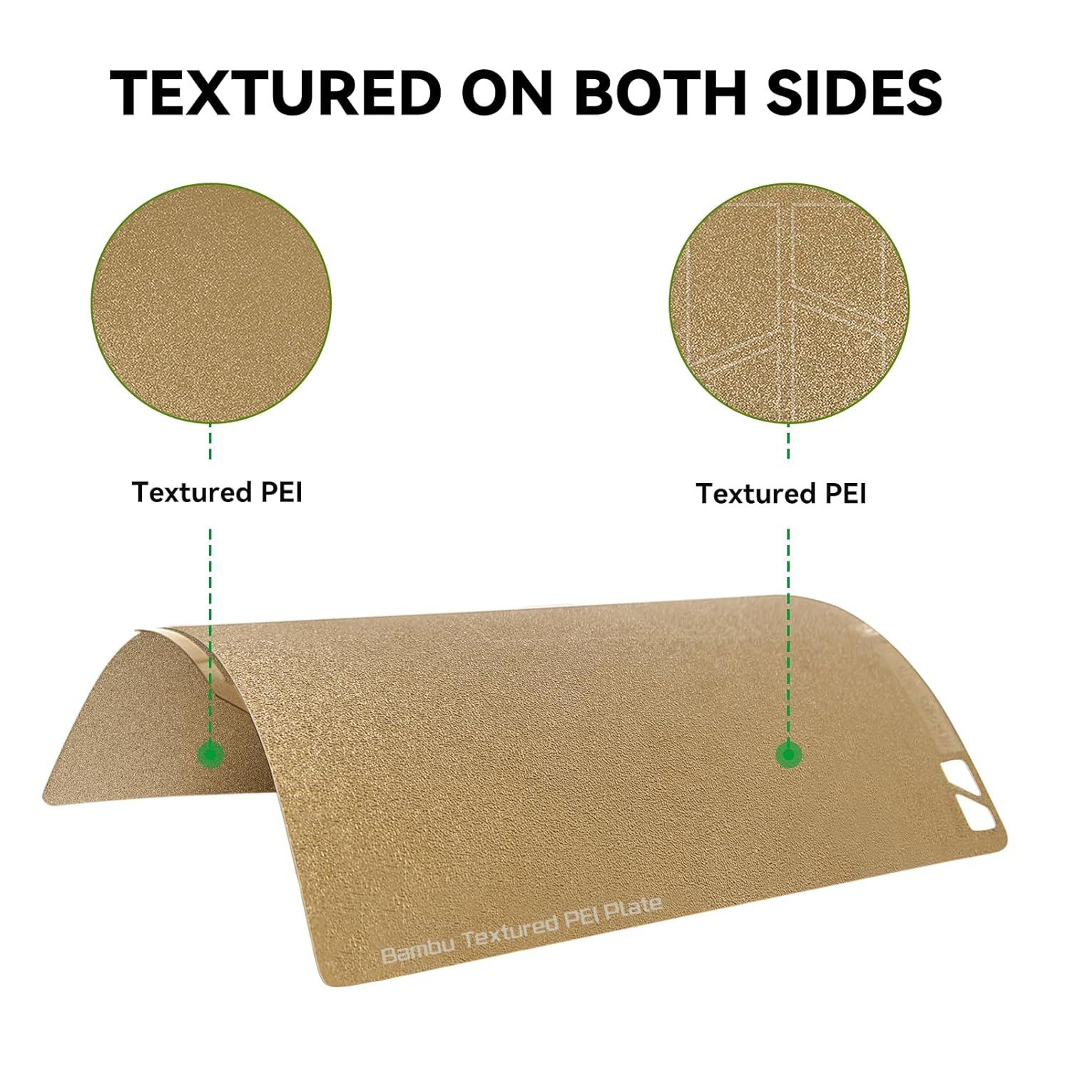  Textured PEI Plate for Bambu lab