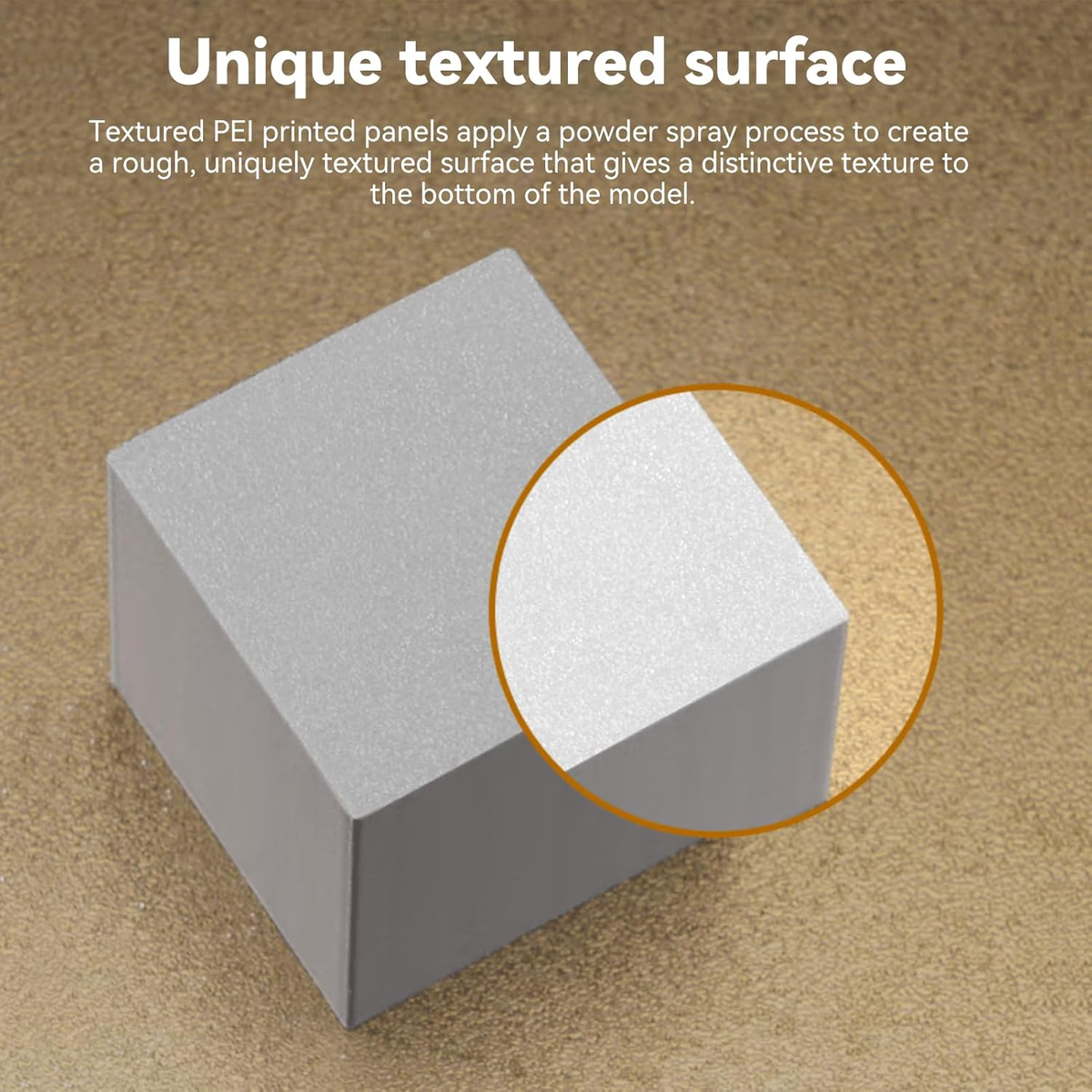  Textured PEI Plate for Bambu lab