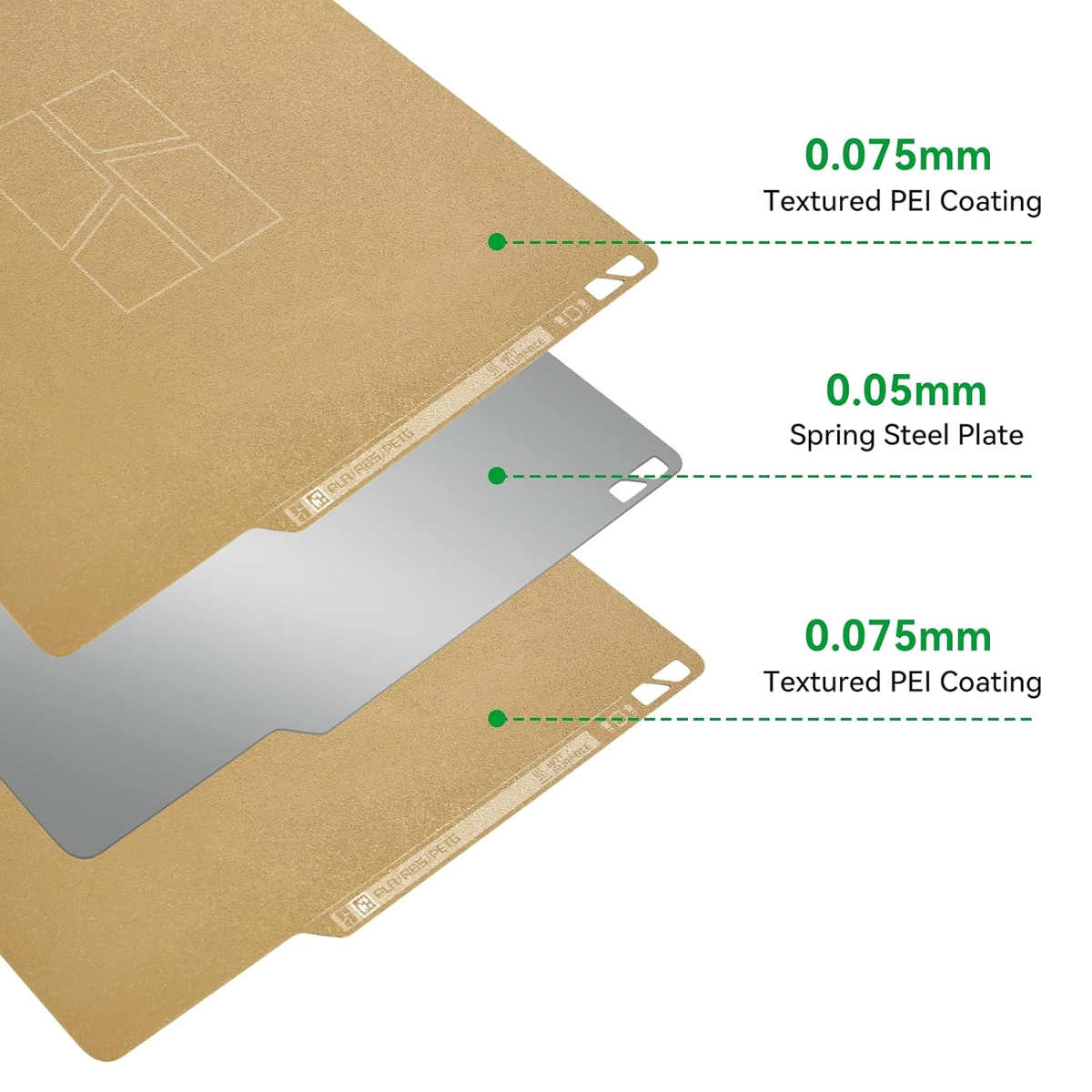 Textured PEI Plate for Bambu lab