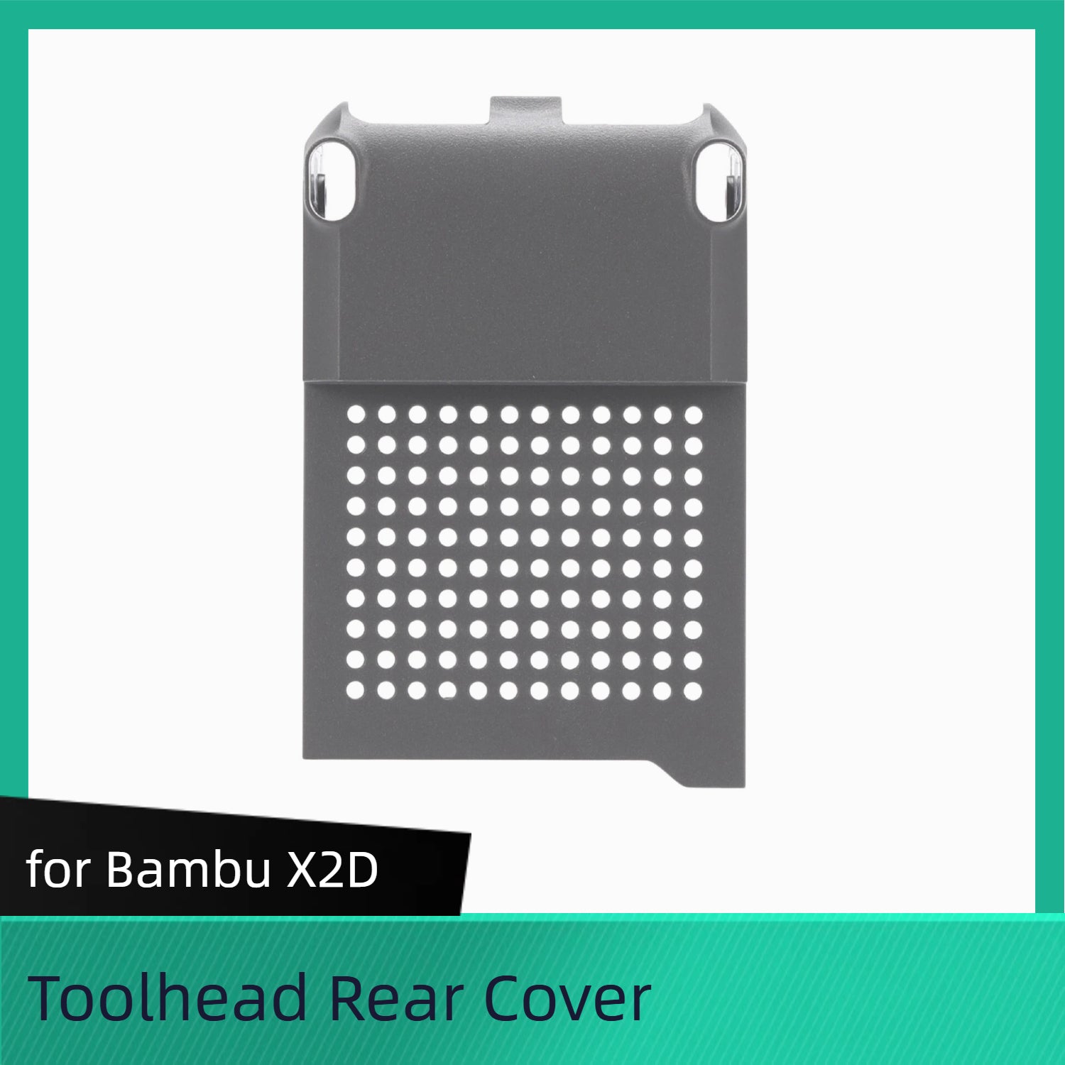 Toolhead Middle Housing Toolhead Front Cover AssemblyToolhead Rear Cover - X2D