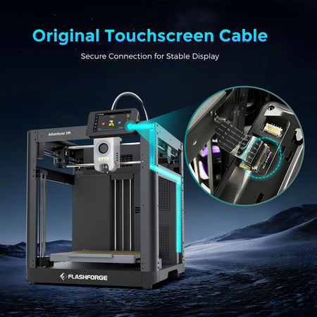 Touch Screen Cable for Flashforge Adventurer 5M/AD5M Pro/AD5X