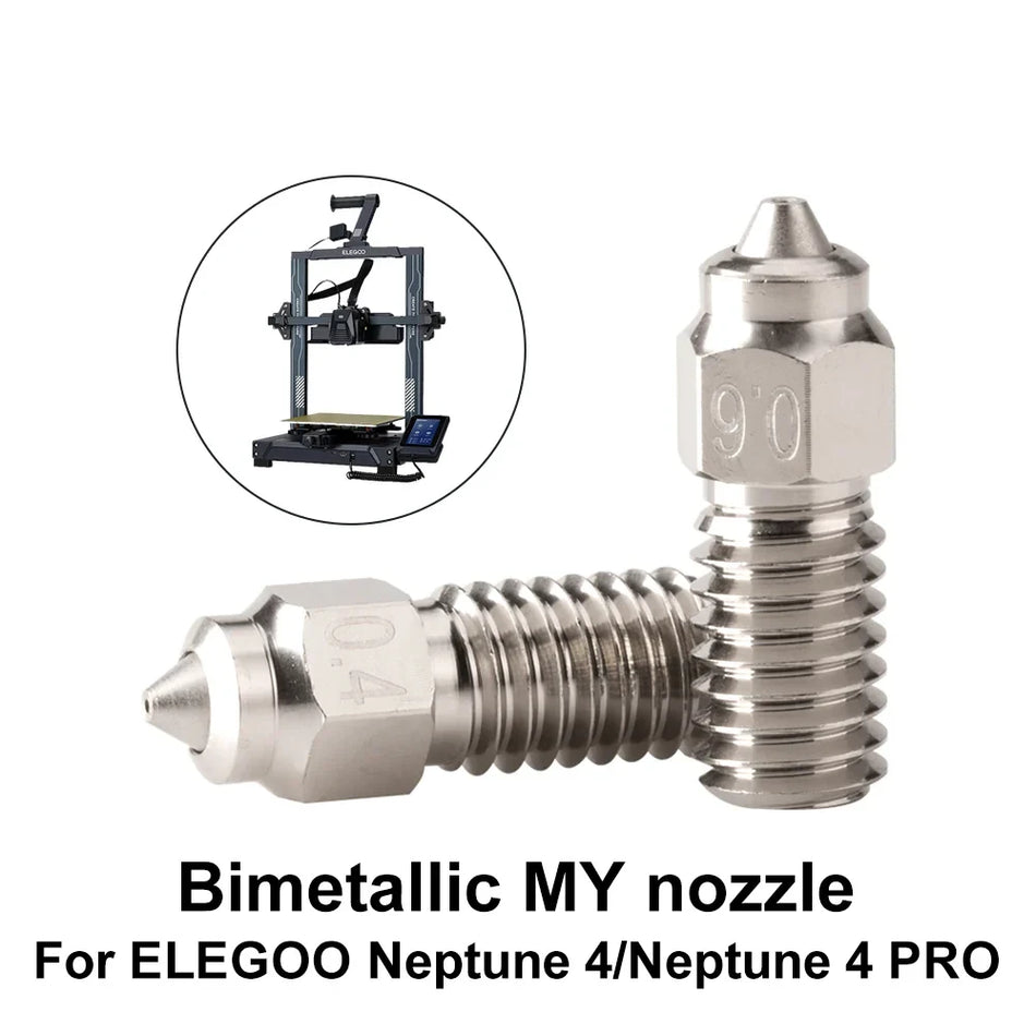Trianglelab Bimetallic MY Nozzle for ELEGOO Neptune 4 / 4 PRO