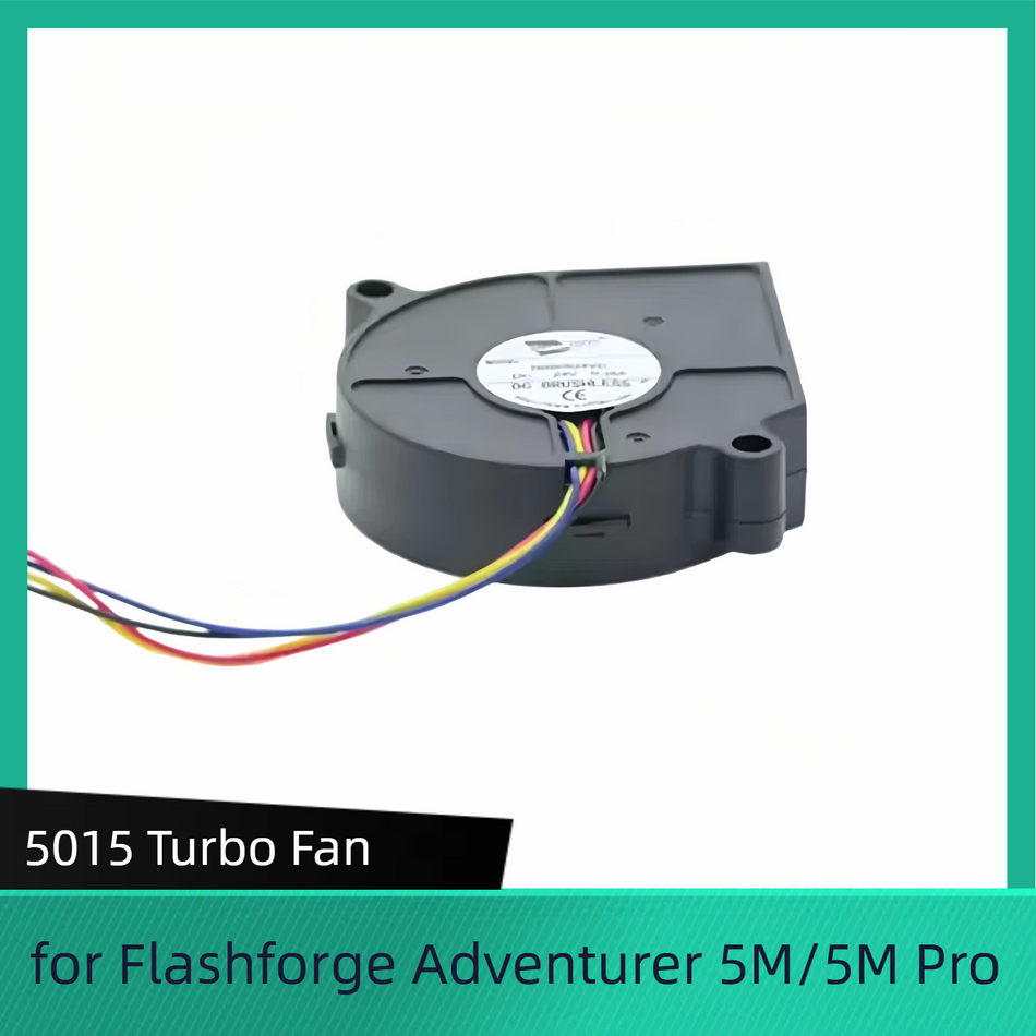 5015 Fan For Flashforge Adventurer 5M / AD5M Pro Hotend Turbo Fan
