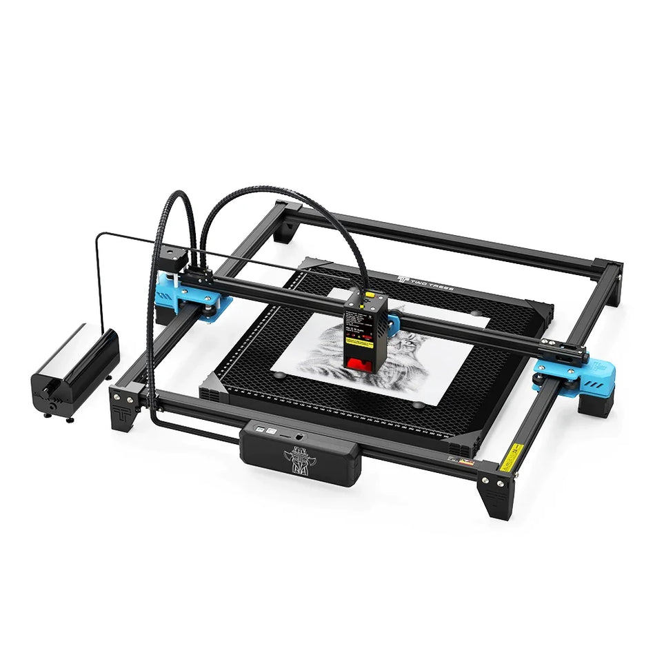 TwoTrees TTS-20 Pro CNC Metal Laser Engraver Laser Cutter Leather Wood Acrylic