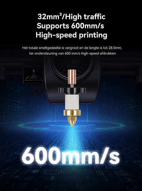 Upgraded 300°C Hotend for Creality K1/K1 MAX