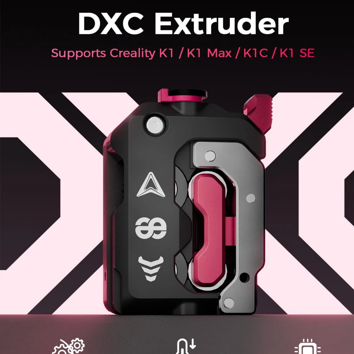 Upgrade DXC Extruder K1 Series Extruder Kits 