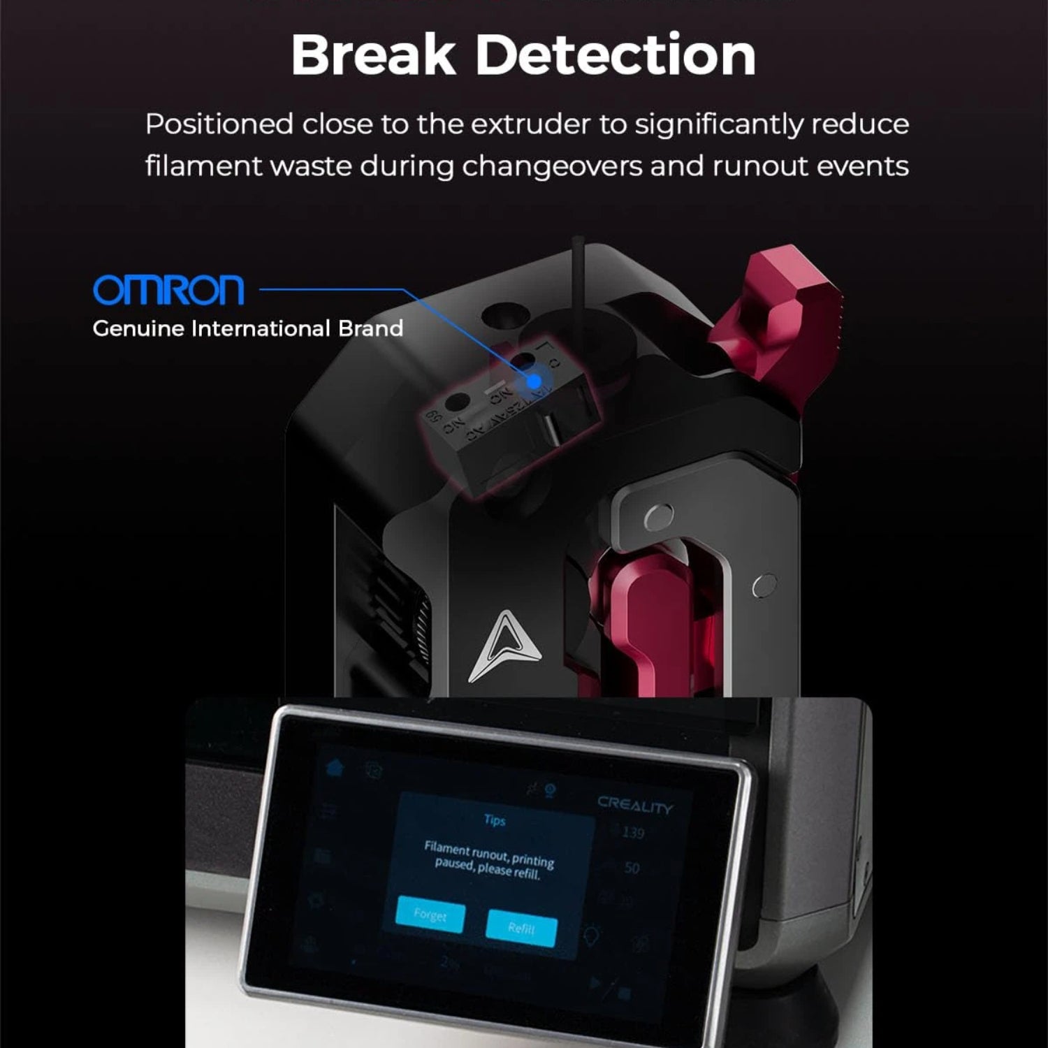 Upgrade DXC Extruder K1 Series Extruder Kits 