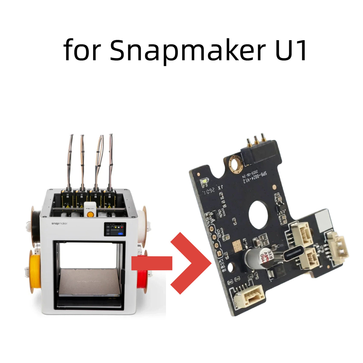 Hotend PCB Adapter Circuit Board for Snapmaker-U1