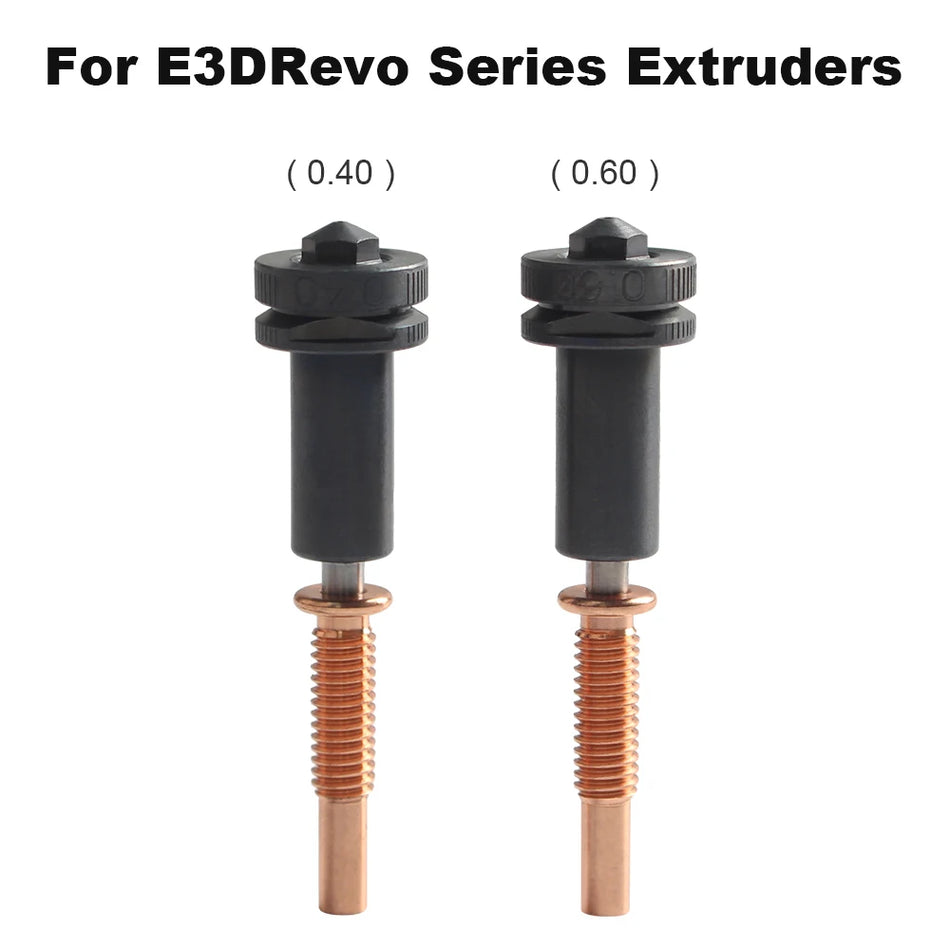 Upgraded High Flow Nozzles For E3D REVO Hotends