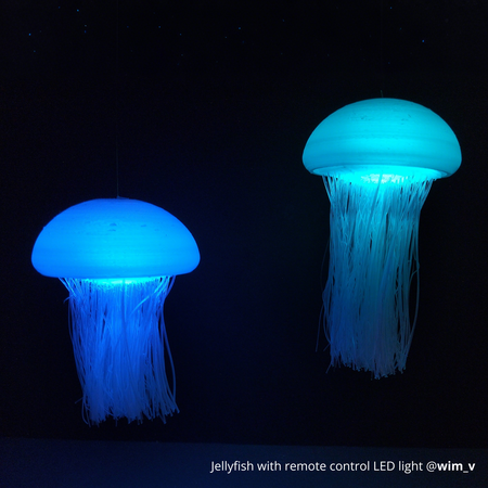 Mini Waterproof RGB LED Tea Lights with Remote Control for Bambu Lab