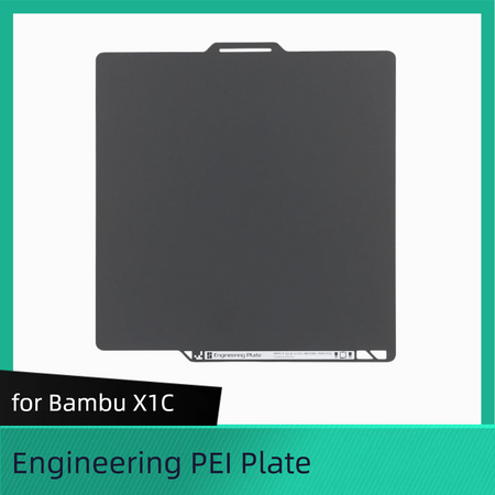 Bambu Engineering PEI Plate for P2S/P1 Series /X1C/A1