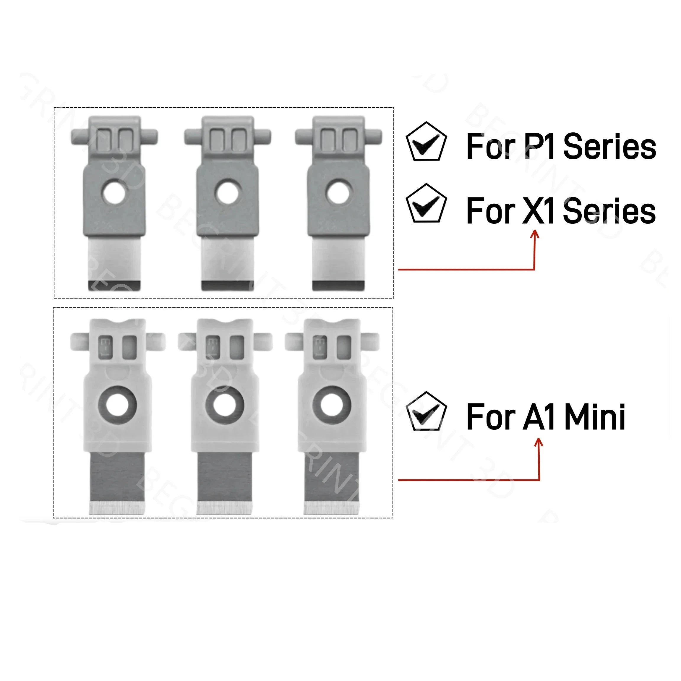 Bambu Lab Filament Cutter 3pcs – P3D