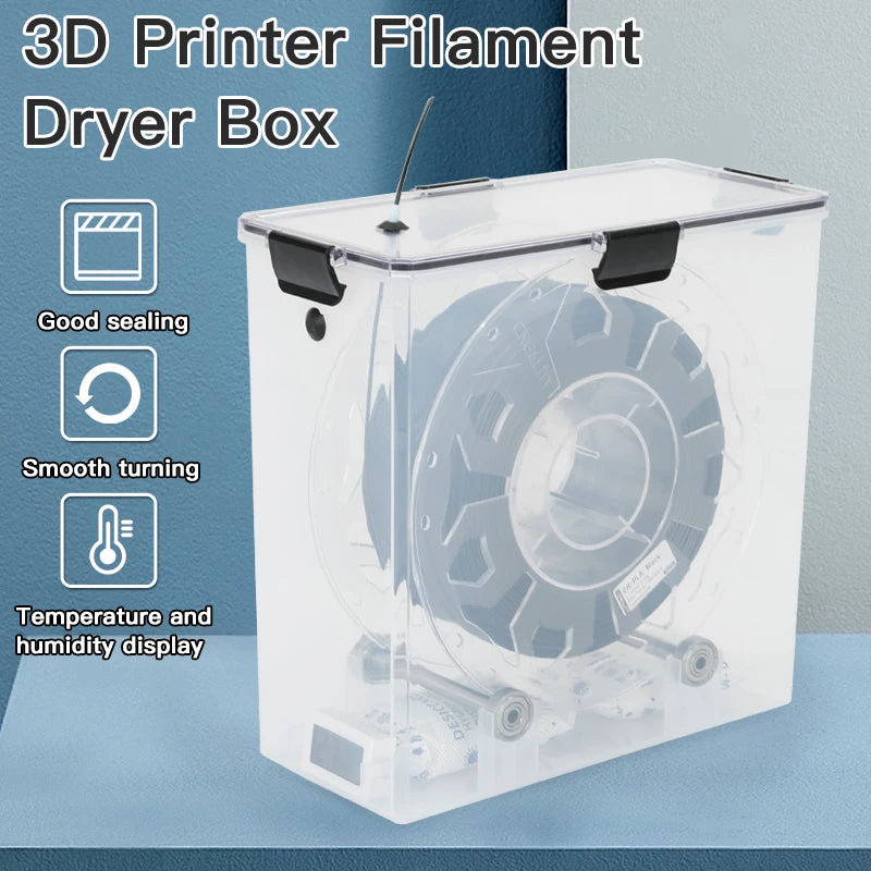 Filament Dryer Box with Real-Time Monitoring