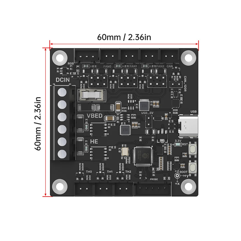 Mmb Processor BIGTREETECH MMB Cubic V1.0 Expansion Board – P3D