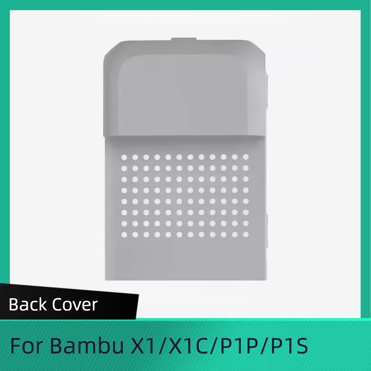 For BambuLab X1/X1C/P1P/P1S Print head Part Rear Cover
