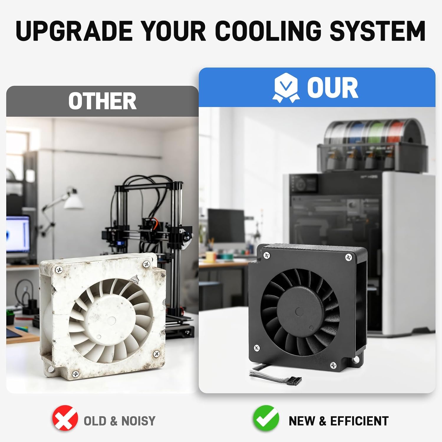 for Bambu Hotend Cooling Fan -H2D