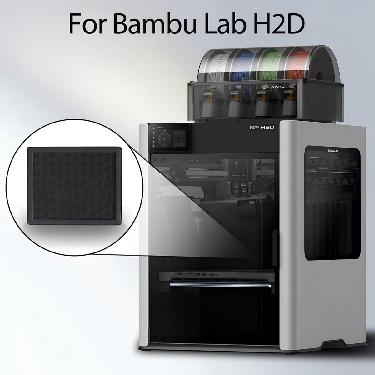 H2D Air Filter for Bambu Lab H2DH2D Laser