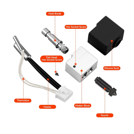 Hotend Kit for Kobra S1 for Anycubic 