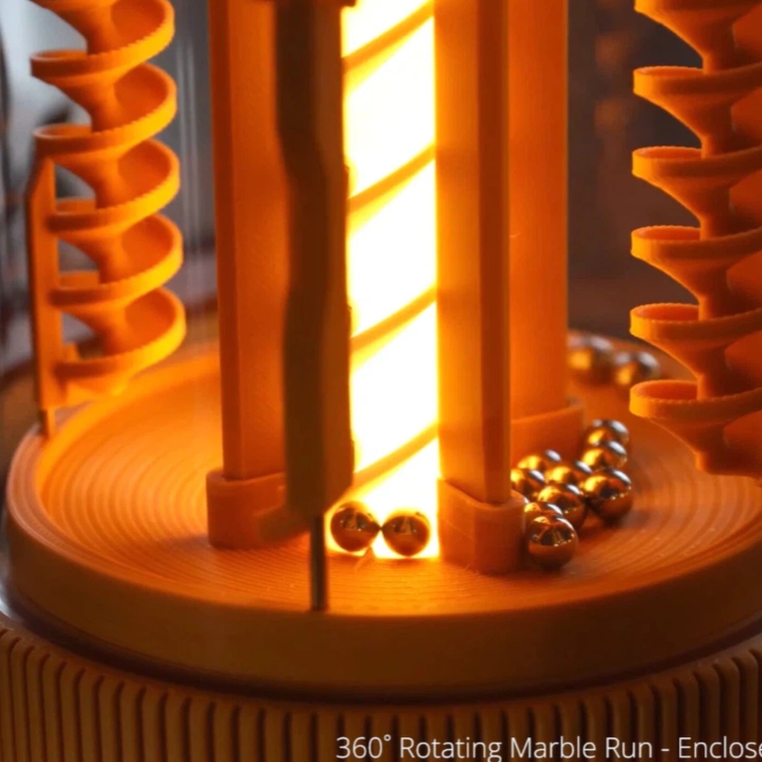 for Bambu 360˚ Rotating Marble Run - Enclosed with Lights