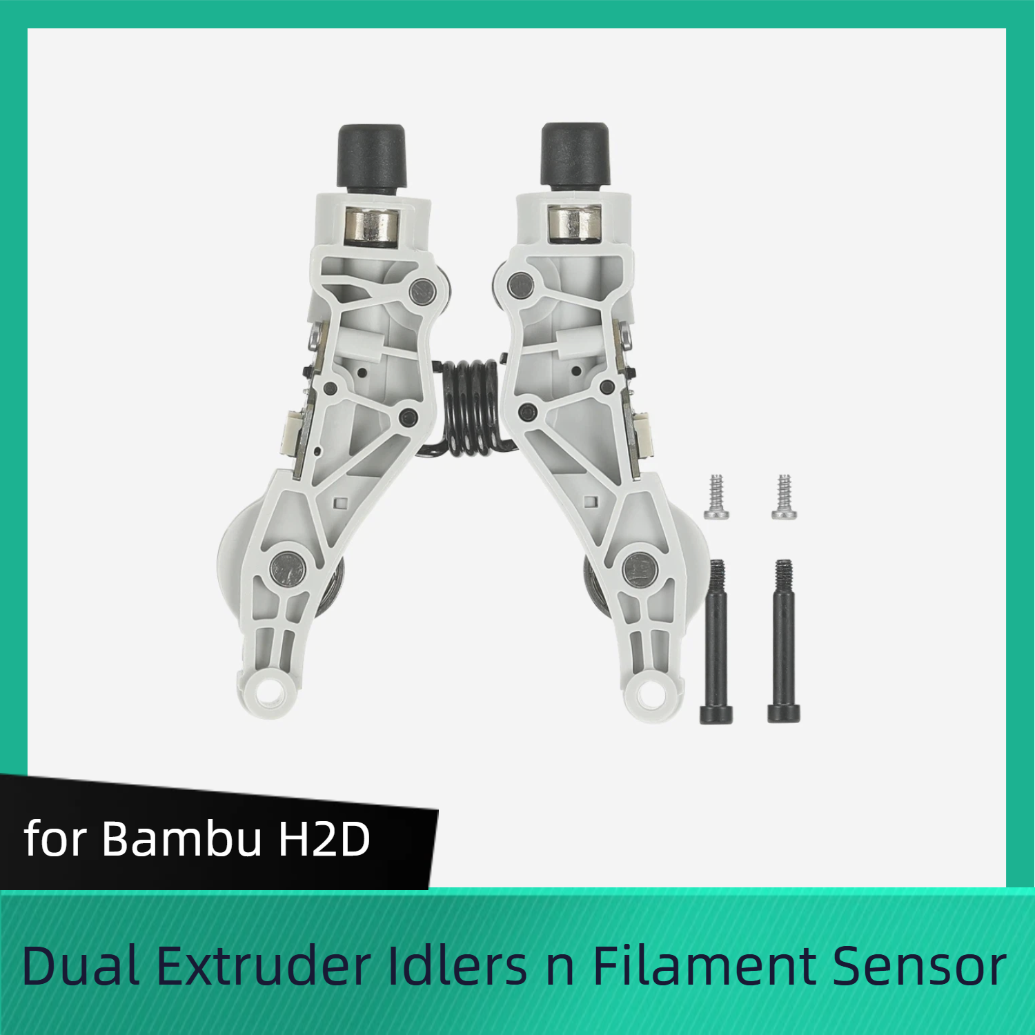 Dual Extruder Idlers and Filament Sensor for Bambu Lab