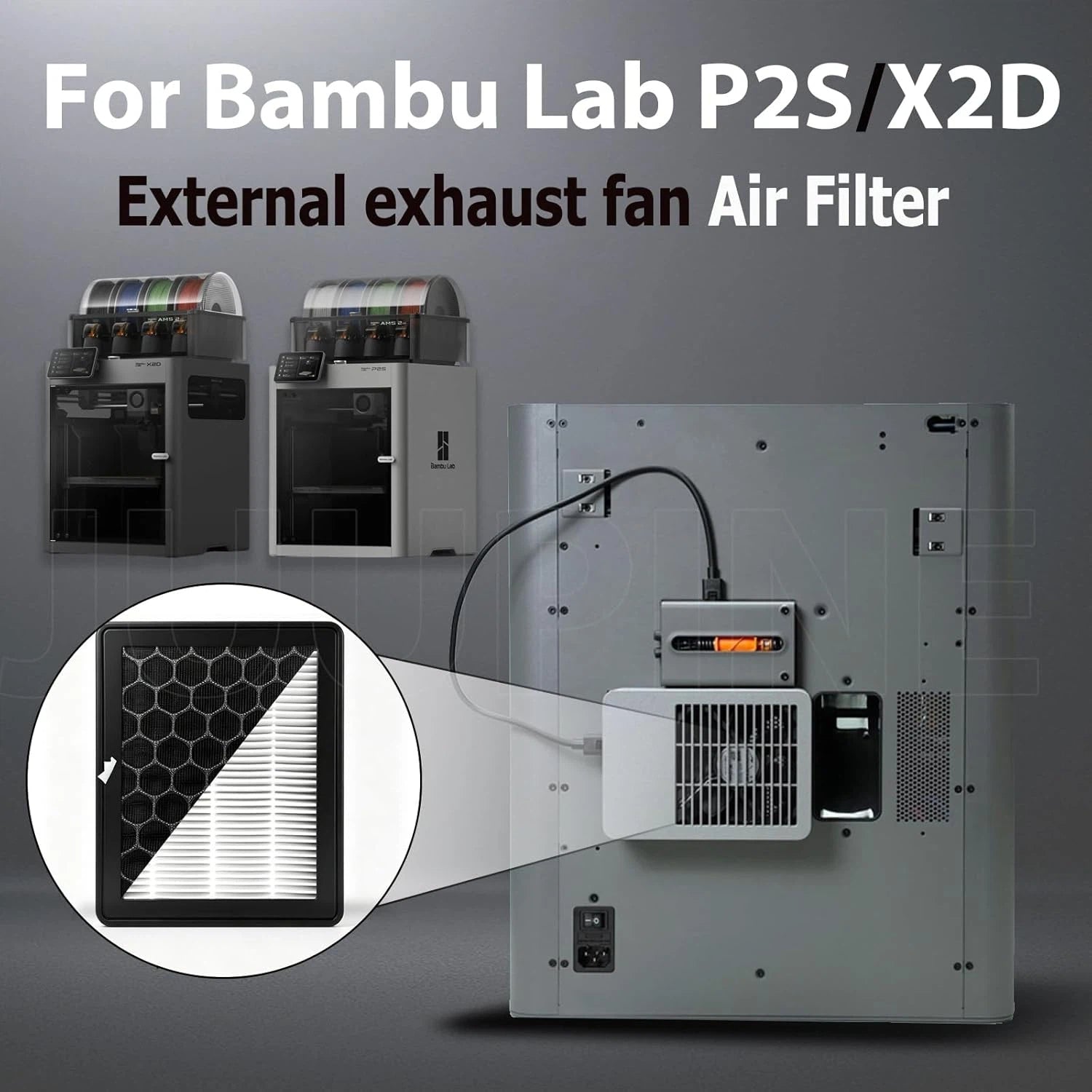 Original / Air Filter for Bambu Lab P2S External Exhaust