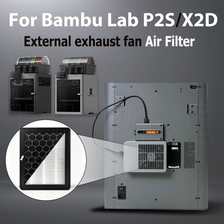 Original / Air Filter for Bambu Lab P2S External Exhaust