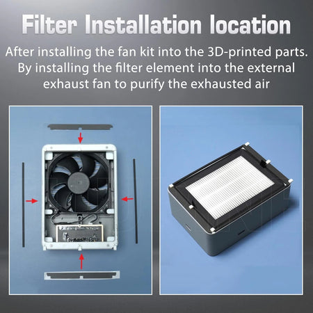 Original / Air Filter for Bambu Lab P2S External Exhaust