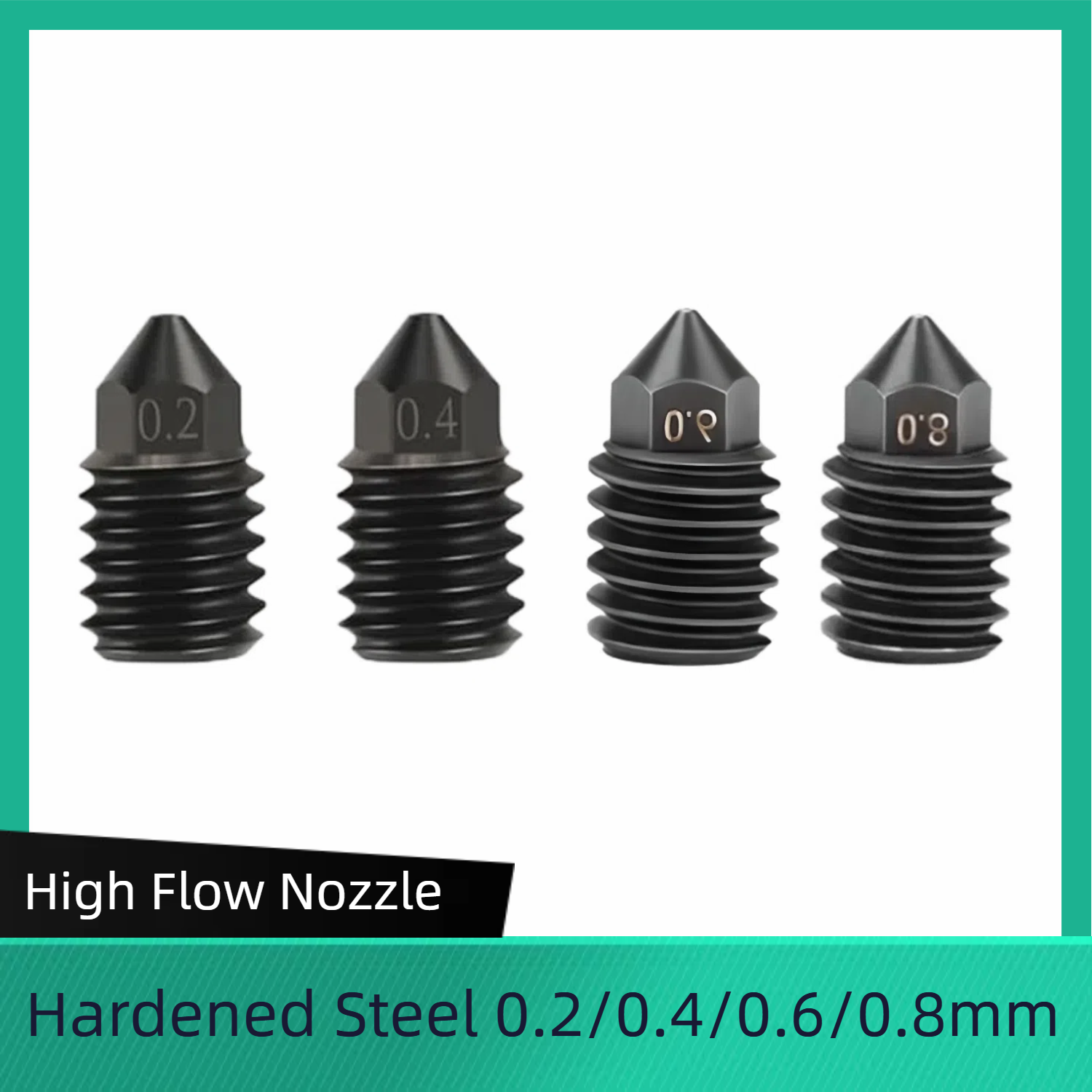 For Bambu Lab X1/ X1C/ P1P/P1S  CHT Nozzle
