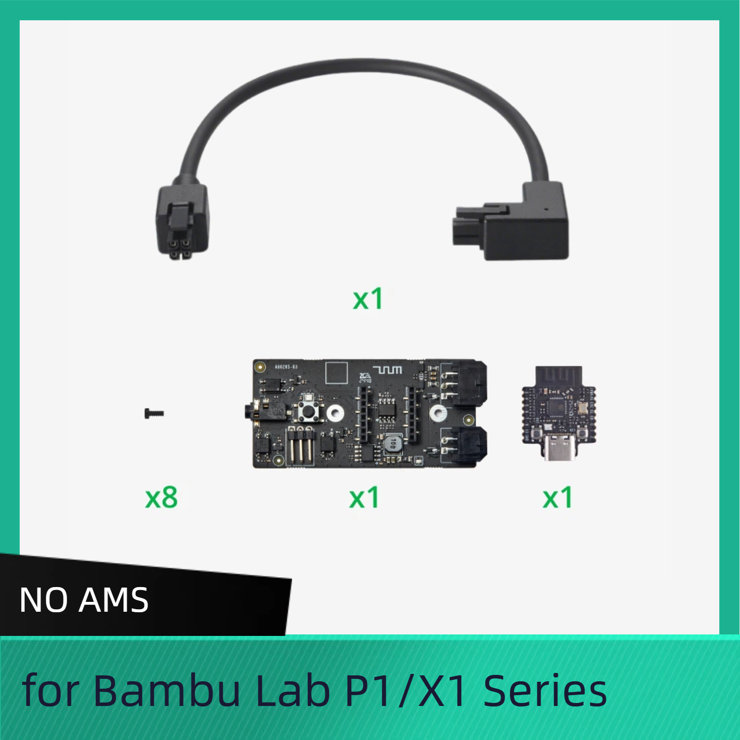 for P1 and X1_Series-NO_AMS