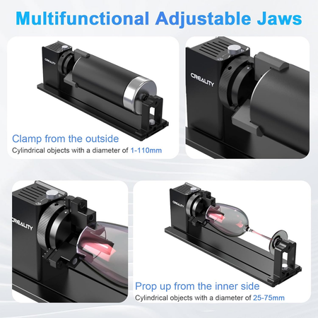 for Creality Rotary Kit Pro Upgrade Laser Engraving Machine